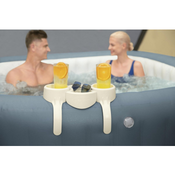 Uchwyt na napoje do Jacuzzi Lay-Z-Spa BESTWAY + 2 Przegrody + Tacka